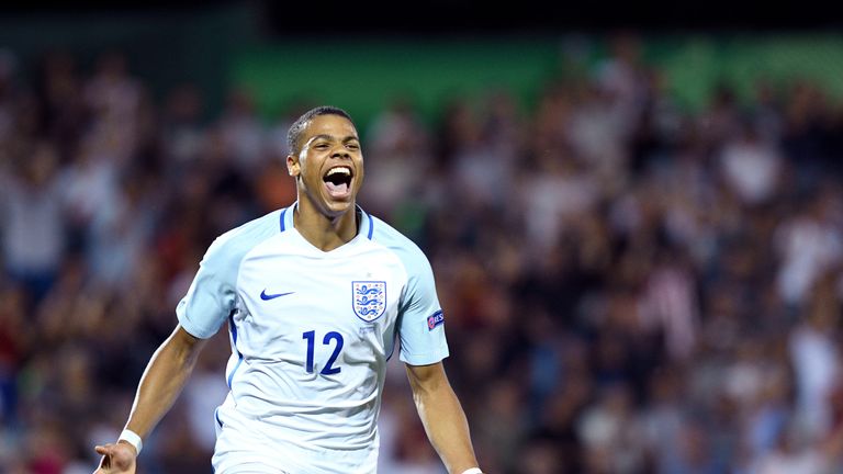 Lukas Nmecha helped England to win the 2018 Toulon Tournament in May