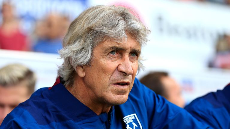 Manuel Pellegrini is confident West Ham have built a competitive squad