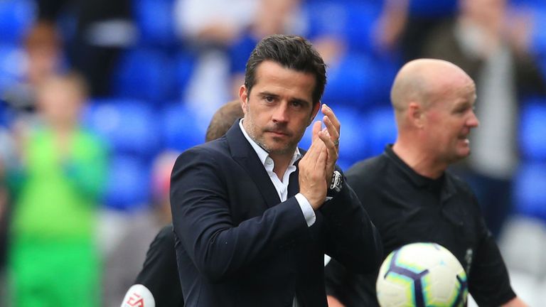 Marco Silva picked up his first win as Everton manager against Southampton