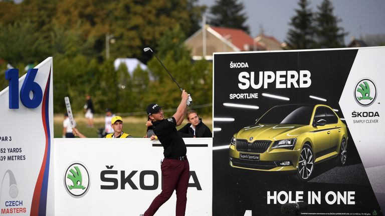  during Day Two of D+D REAL Czech Masters at Albatross Golf Resort on August 24, 2018 in Prague, Czech Republic.