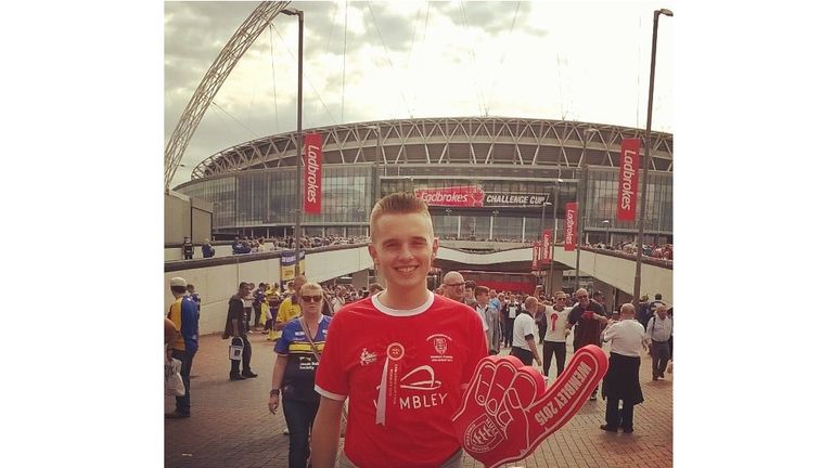 Michael Sellers, Hull KR fan, Wembley, Challenge Cup final 2015