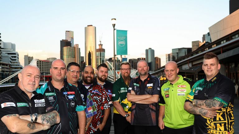 PDC players in Melbourne - Darts
