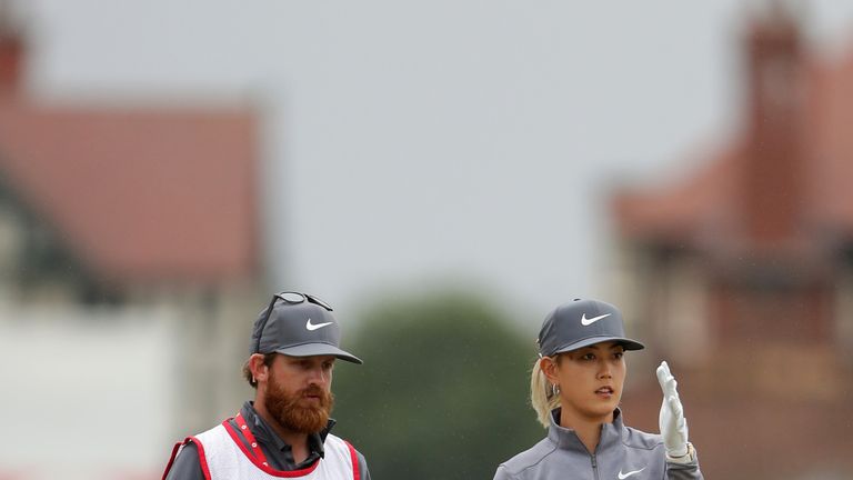  during day one of Ricoh Women's British Open at Royal Lytham & St. Annes on August 2, 2018 in Lytham St Annes, England.