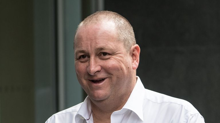 Newcastle owner Mike Ashley