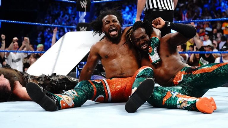 new day defeat bludgeon brothers to win smackdown tag team titles