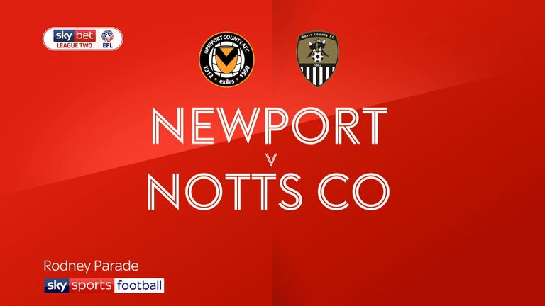 Newport v Notts County
