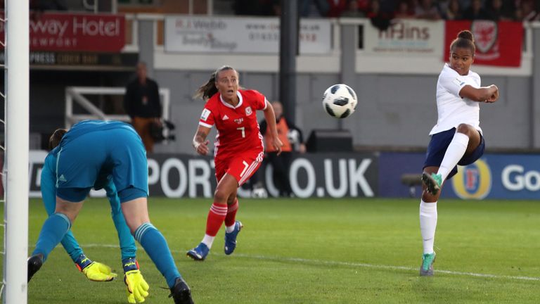 Nikita Parris had an early goal ruled out for offside