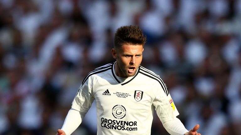 Oliver Norwood during the Sky Bet Championship Play-off final between Aston Villa and  Fulham at Wembley Stadium on May 26, 2018