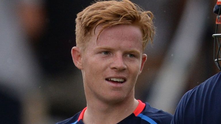 England's Ollie Pope during nets ahead of the second Test against India