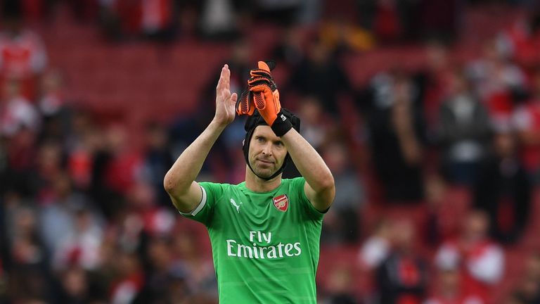 Petr Cech was named captain for Unai Emery's first Premier League game in charge of Arsenal
