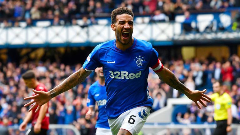 Connor Goldson scored Rangers' second in their win over St Mirren