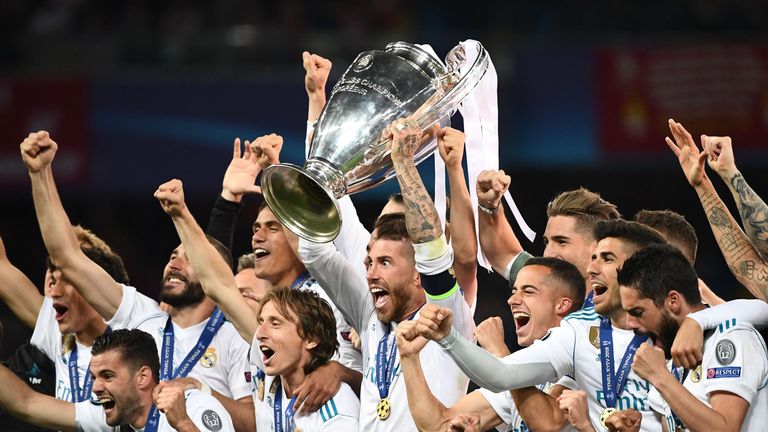 Real Madrid win 2018 Champions League