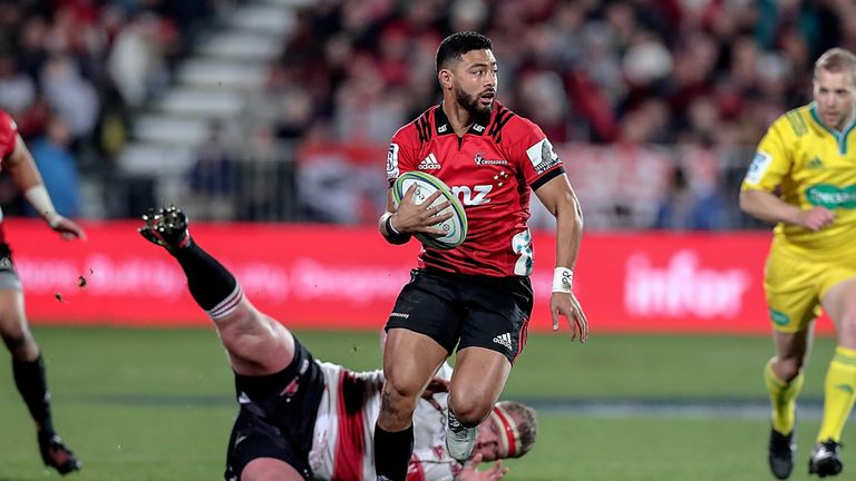 Richie Mo'unga produced another man of the match performance for the Crusaders