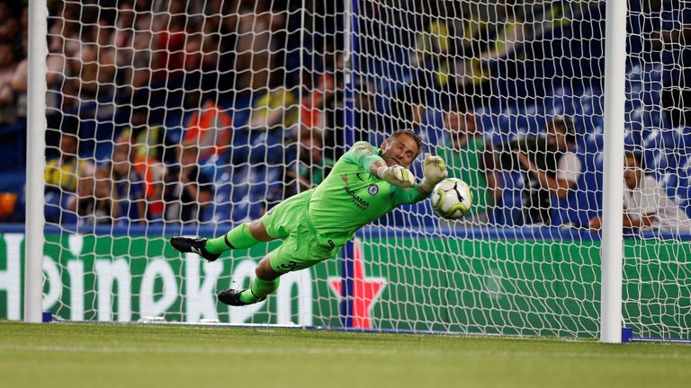 Rob Green's penalty save allowed Eden Hazard to step up and score the wining spot-kick