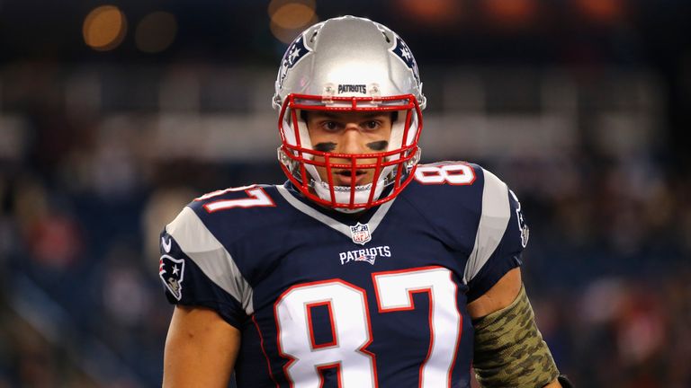  of the New England Patriots of the Seattle Seahawks during a game at Gillette Stadium on November 13, 2016 in Foxboro, Massachusetts.