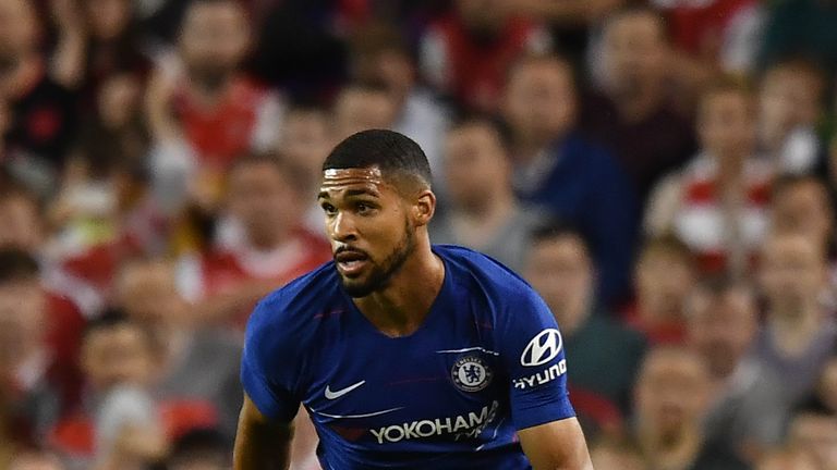 DUBLIN, IRELAND - AUGUST 01: Ruben Loftus-Cheek of Chelsea during the Pre-season friendly International Champions Cup game between Arsenal and Chelsea at Aviva stadium on August 1, 2018 in Dublin, Ireland. (Photo by Charles McQuillan/Getty Images)
