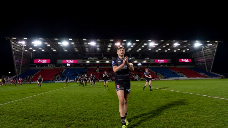 St Helens forward Jon Wilkin