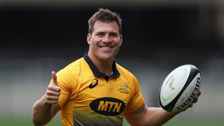 Springboks hooker Schalk Brits