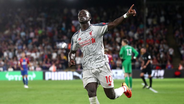  during the Premier League match between Crystal Palace and Liverpool FC at Selhurst Park on August 20, 2018 in London, United Kingdom.