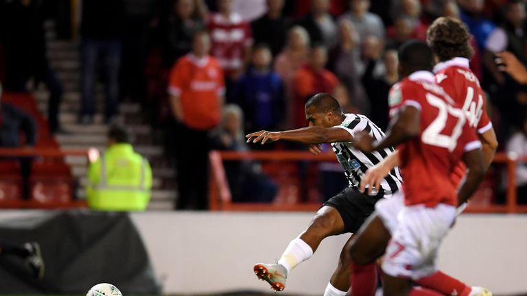 Salomon Rondon had briefly pulled Newcastle level in the second minute of injury time
