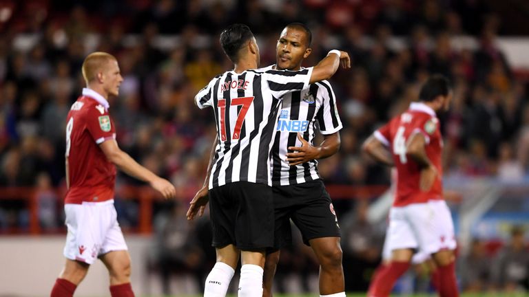 Salomon Rondon briefly pulled Newcastle level