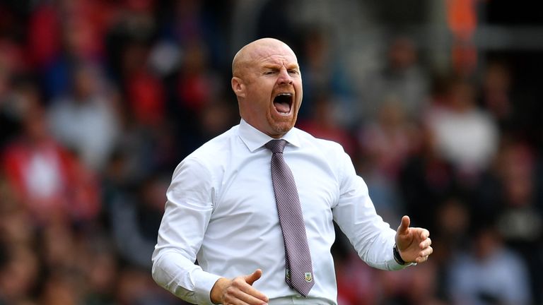 Sean Dyche's Burnley were held to a 0-0 less than three days after their Europa League qualifier in Turkey