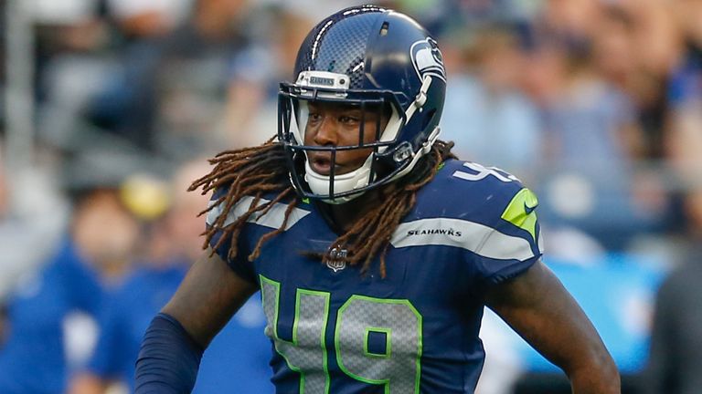 SEATTLE, WA - AUGUST 09:  Linebacker Shaquem Griffin #49 of the Seattle Seahawks defends against the Indianapolis Colts at CenturyLink Field on August 9, 2018 in Seattle, Washington.  (Photo by Otto Greule Jr/Getty Images) *** Local Caption *** Shaquem Griffin