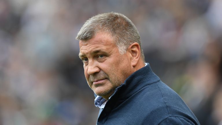 Picture by Anna Gowthorpe/SWpix.com - 16/06/2018 - Rugby League - Betfred Super League - Hull FC v Wigan Warriors - KC Stadium, Kingston upon Hull, England -Wigan Warriors Head Coach Shaun Wane