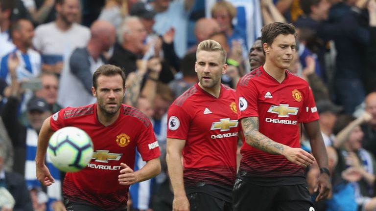 Manchester United fell to their first defeat of the season