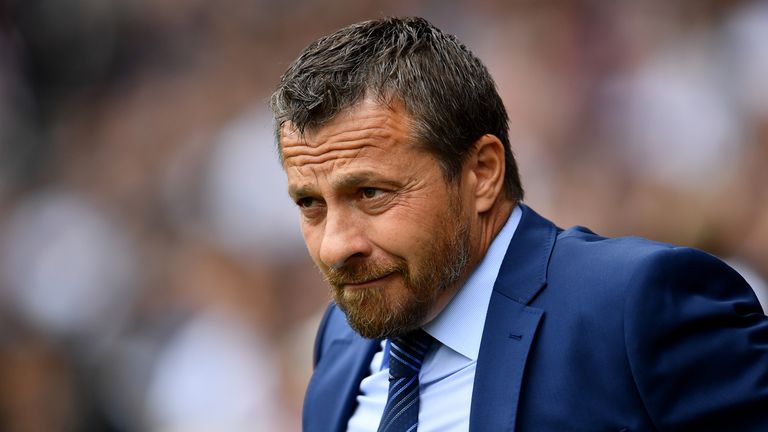 Slavisa Jokanovic prior to the Premier League match between Fulham and Crystal Palace at Craven Cottage