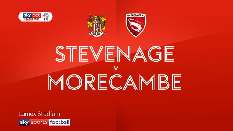 Stevenage v Morecambe