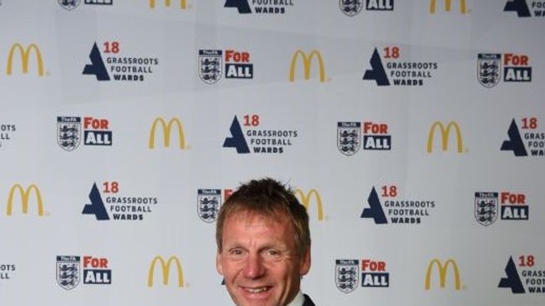 Stuart Pearce at the 2018 FA & McDonald’s Grassroots Football Awards, celebrating grassroots heroes across England
