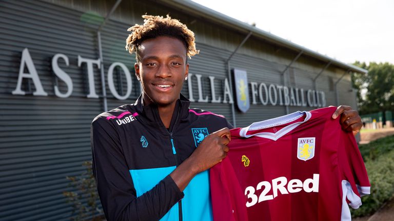 Tammy Abraham has joined Aston Villa on loan