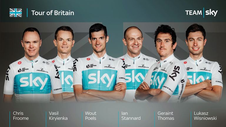 Team sky sale riders 2018