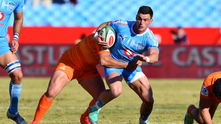 PRETORIA, SOUTH AFRICA - JULY 07: Jesse Kriel of the Bulls during the Super Rugby match between Vodacom Bulls and Jaguares at Loftus Versfeld on July 07, 2018 in Pretoria, South Africa. (Photo by Johan Rynners/Gallo Images)
