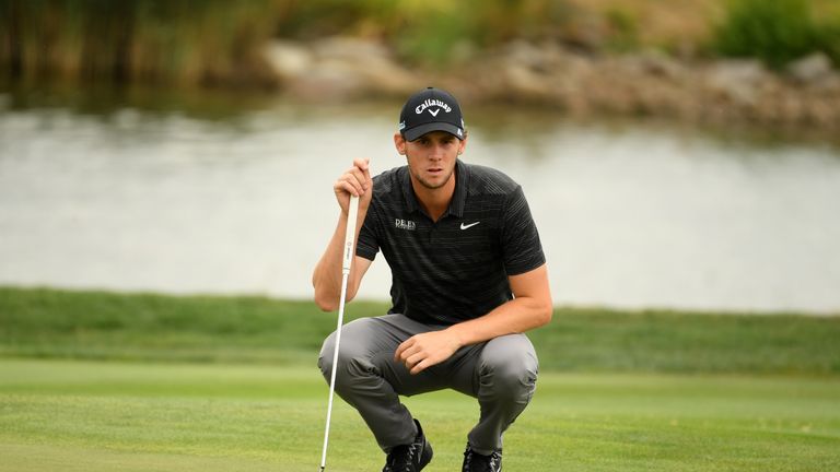  during Day Two of D+D REAL Czech Masters at Albatross Golf Resort on August 24, 2018 in Prague, Czech Republic.