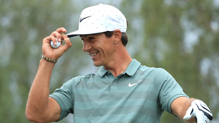 Thorbjorn Olesen during day four of the Nordea Masters at Hills Golf Club on August 19, 2018 in Gothenburg, Sweden.