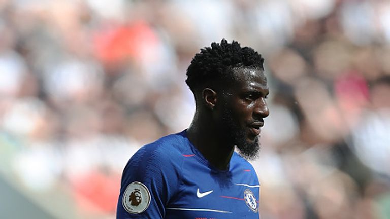 NEWCASTLE UPON TYNE, ENGLAND - MAY 13: Tiemoue Bakayoko of Chelsea is seen during the Premier League match between Newcastle United and Chelsea at St. James Park on May 13, 2018 in Newcastle upon Tyne, England. (Photo by Ian MacNicol/Getty Images)