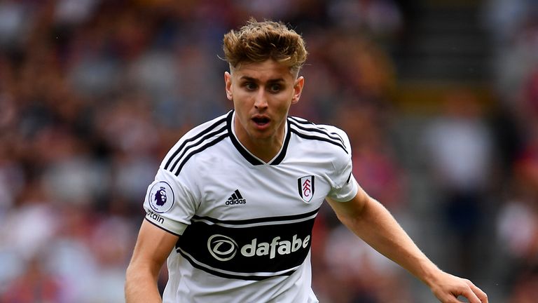 Tom Cairney of Fulham during the Premier League match between Fulham FC and Crystal Palace at Craven Cottage on August 11, 2018 in London, United Kingdom