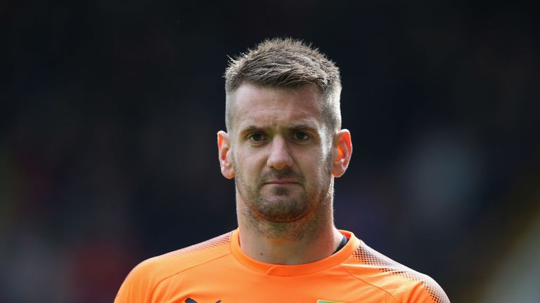 Heaton has spent almost a year out with injury