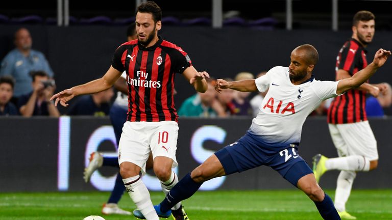 Tottenham beat AC Milan 1-0 in the International Champions Cup