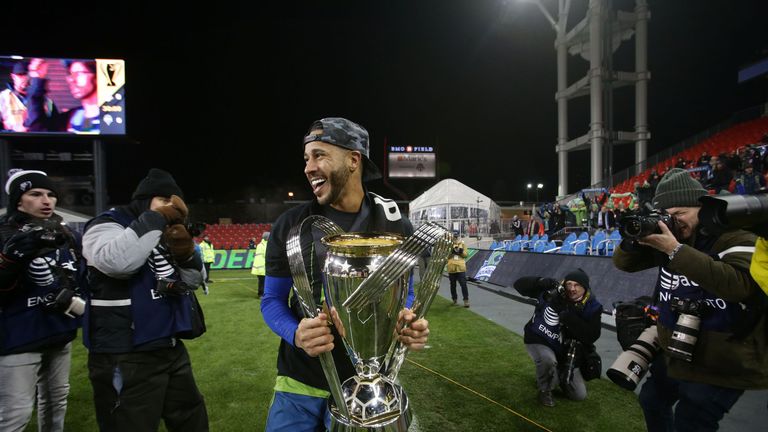 Tyrone Mears won the MLS Cup with Seattle Sounders in 2016