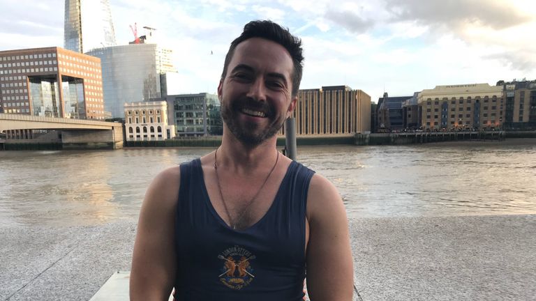 Warwick Lobban, Team LGBT, rowing, London Otters, Paris 2018 Gay Games