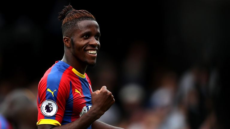 Wilfried Zaha has committed his future to Crystal Palace until the summer of 2023