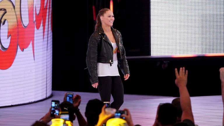 ronda rousey raw
