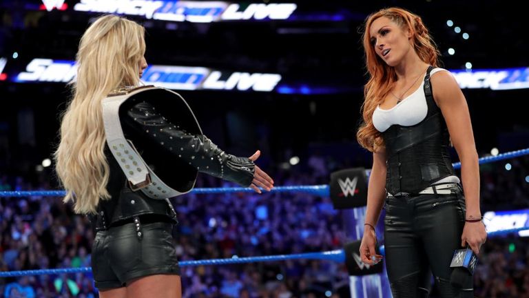 charlotte flair, becky lynch carmella