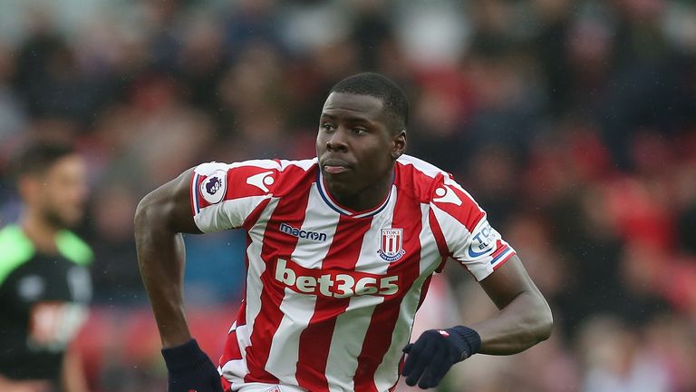 Kurt Zouma went on loan to Stoke last season