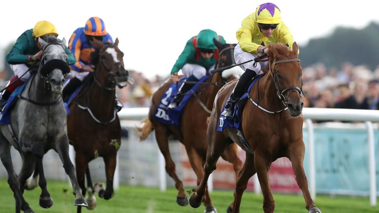 Sea of Class powers clear to win the Yorkshire Oaks