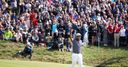 WATCH: Finau's lucky bounce