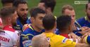 WATCH: Three yellow cards at once!